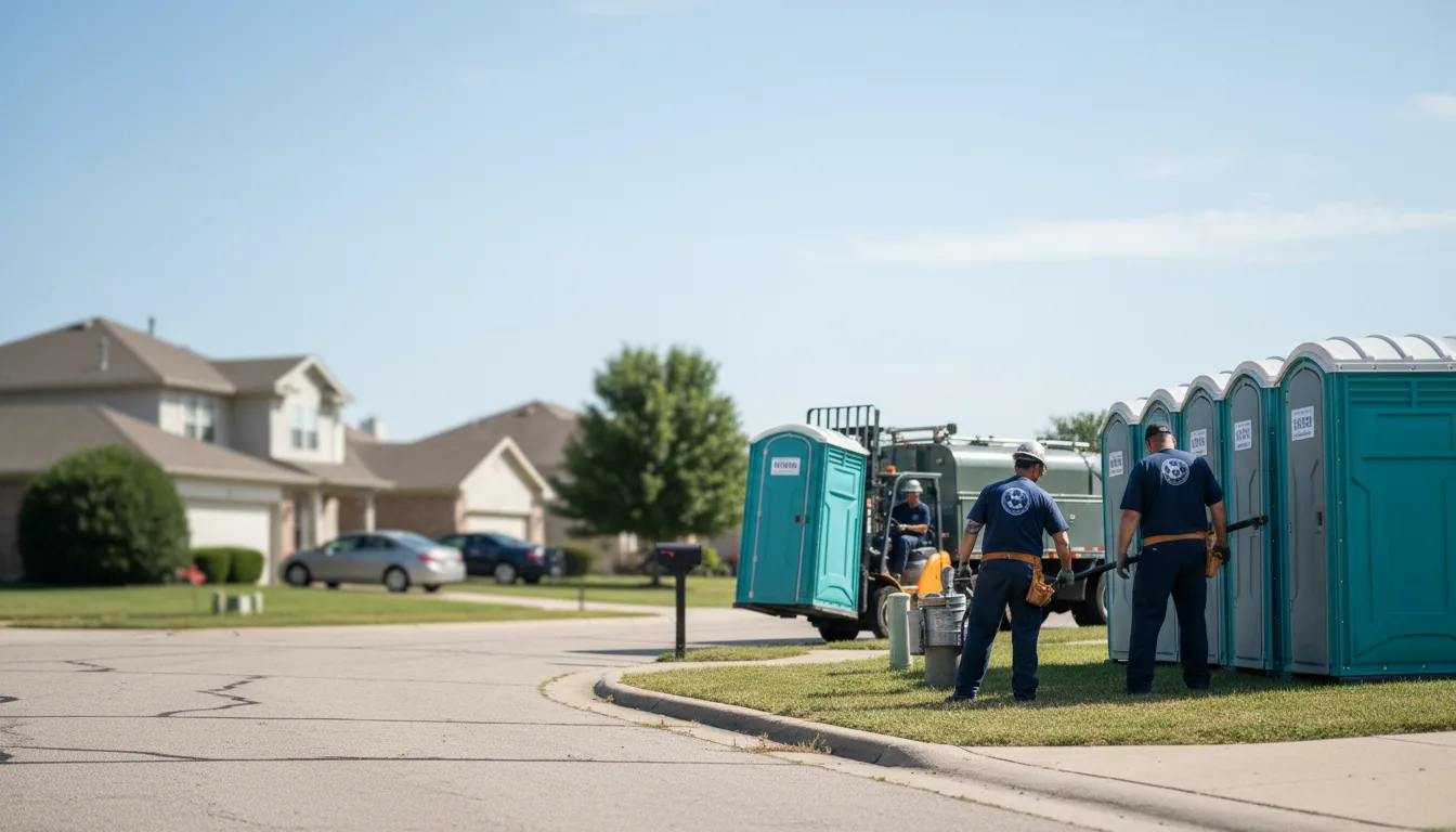 Porta Potty Rental in Polo, IL near me